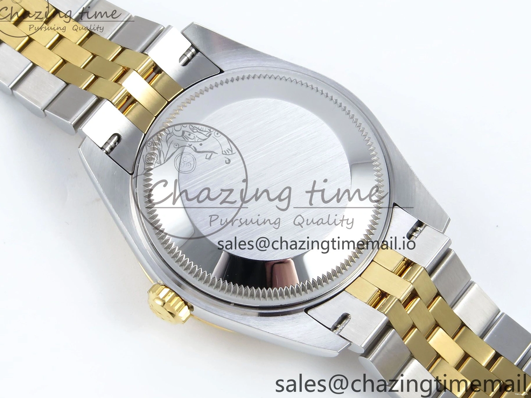 Best ETA 31 904L 278273 1:1 Edition Steel DateJust Bracelet Gray on YG 2688 SS Jubilee Diamonds Dial ARF 0206